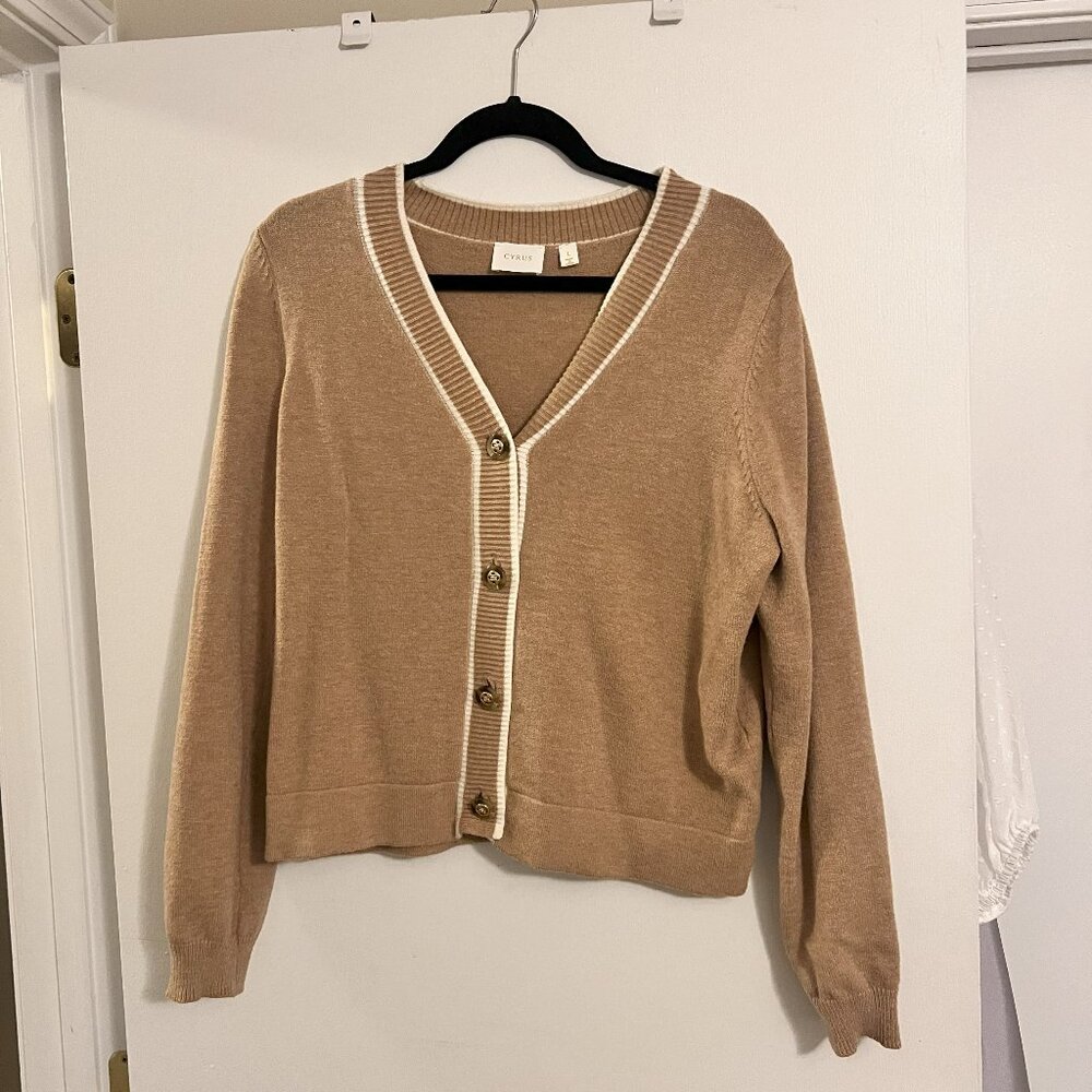 Women's 4 button cardigan - Size Large